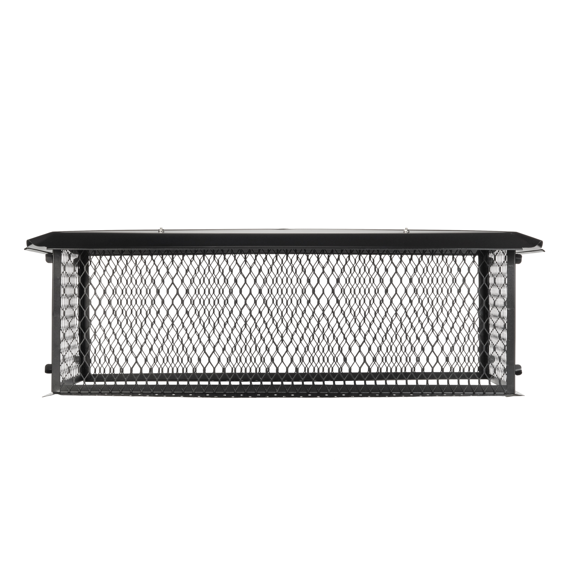 Draft King, 17in. x 41in. Black Galvanized Multi-Flue Chimney Cap, Included (qty.) 1 Material Steel, Model# BBT1741K-14W